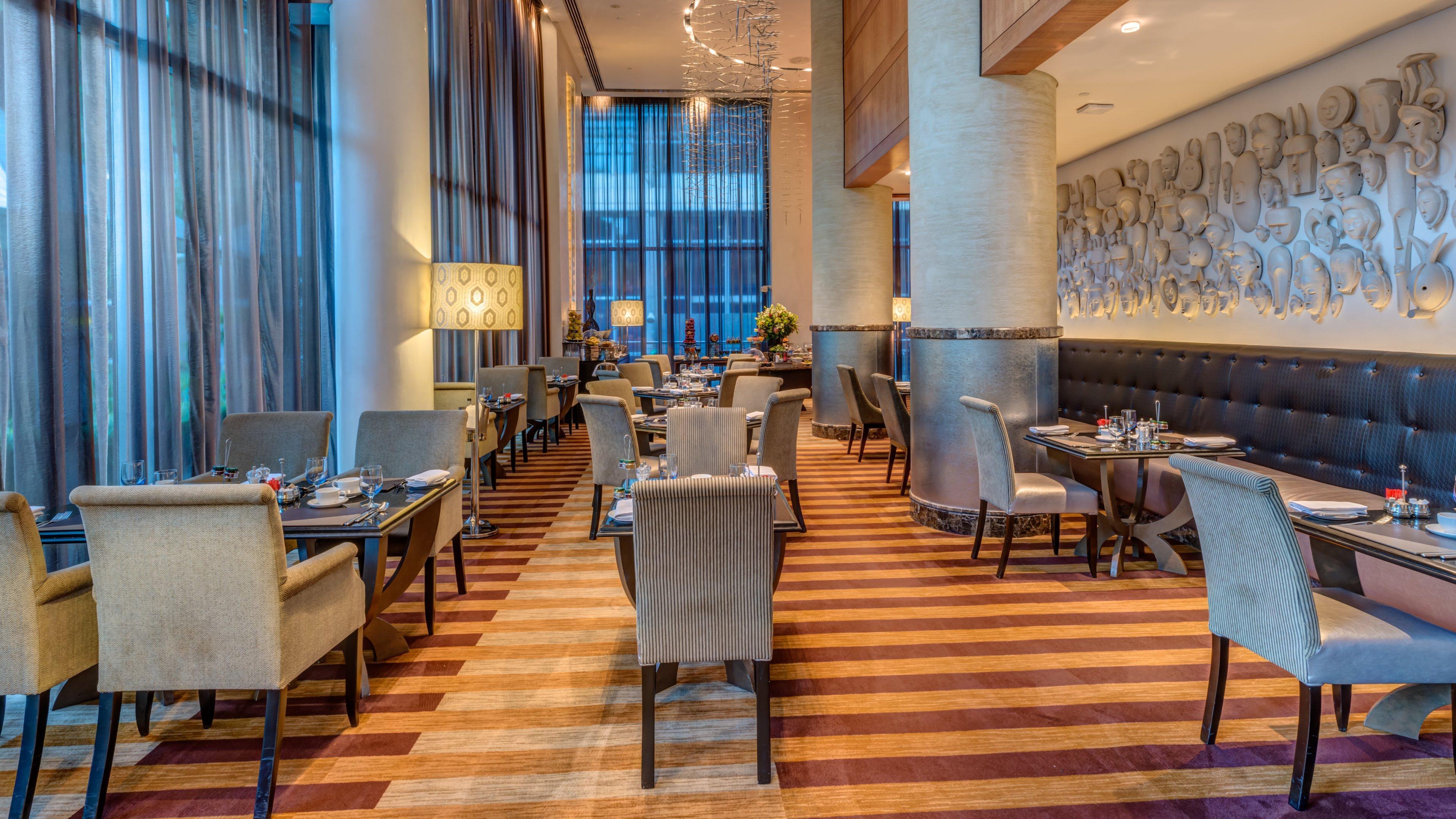 Intercontinental Johannesburg Or Tambo Airport Hotel By Ihg Kempton Park Eksteriør bilde The restaurant
