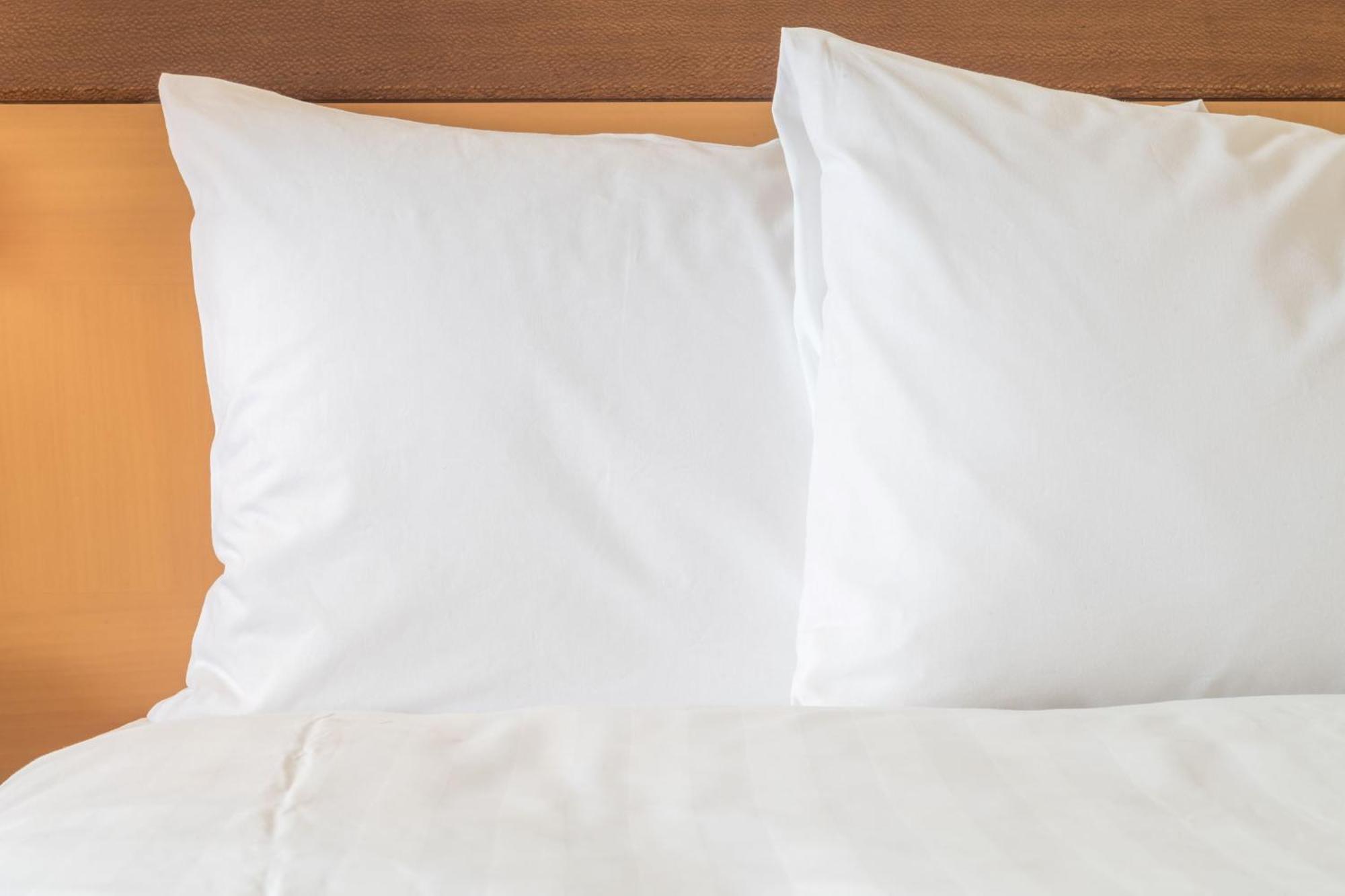 Intercontinental Johannesburg Or Tambo Airport Hotel By Ihg Kempton Park Eksteriør bilde Two pillows on a bed